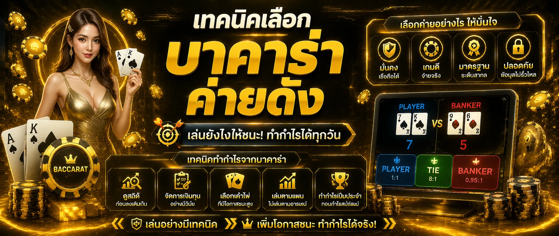 คาสิโนออนไลน์สยามพลัส บาคาร่าสดจากค่ายชั้นนำ